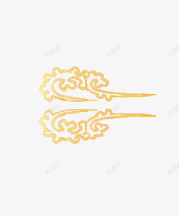 祥云金色祥云复古祥云中国风png免抠素材_88icon https://88icon.com 中国风 复古祥云 祥云 金色祥云