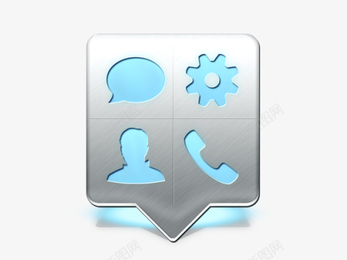 聊天的聊天设置聊天打电话UI图标图标