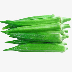 维c图片秋葵绿色蔬菜高清图片