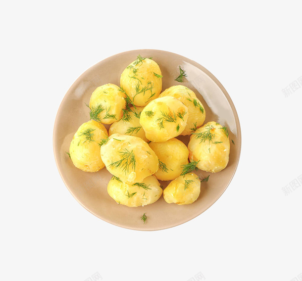 盘子里的煮土豆png免抠素材_88icon https://88icon.com 土豆 煮土豆 盘子 盘子里的土豆
