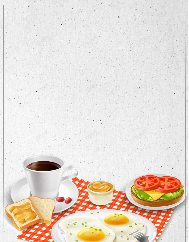 美味营养早餐餐饮海报psd设计背景_88icon https://88icon.com 三明治 西红柿 咖啡 时光 煎蛋 早餐 美食 美味 营养早餐