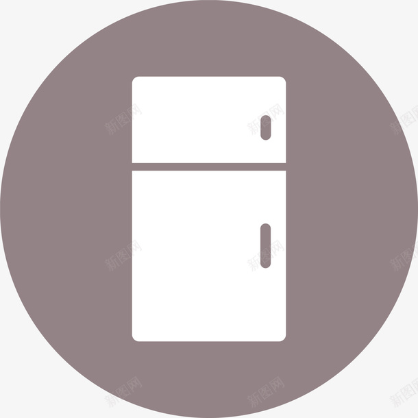冰箱的小圆图标png免抠素材_88icon https://88icon.com 冰箱 图标 圆形 家电 形状圆图案图标