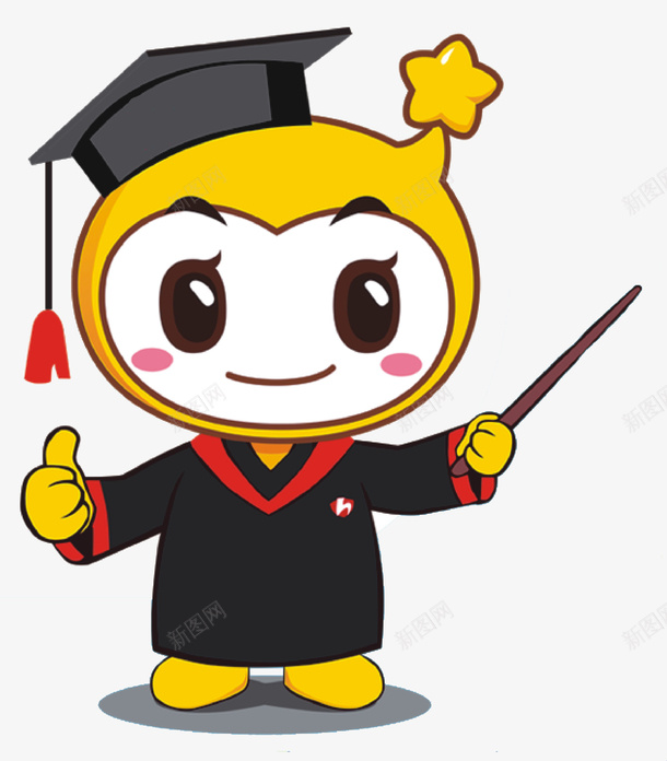 卡通小博士学生png免抠素材_88icon https://88icon.com 卡通 卡通小博士 学生 小博士