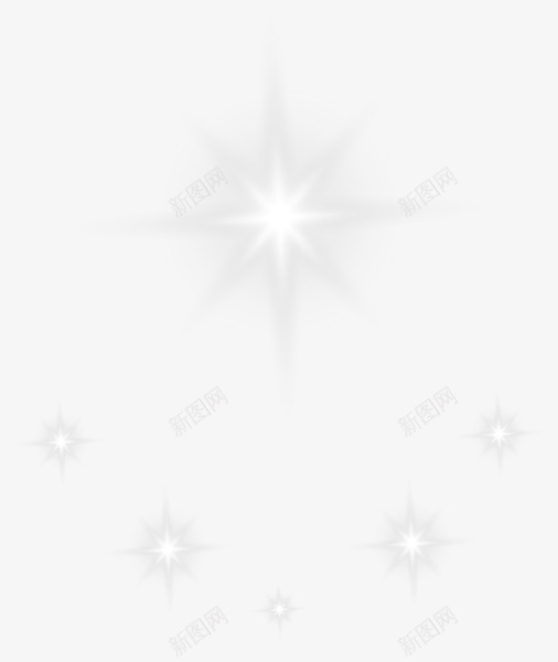 白色闪烁星星光芒png免抠素材_88icon https://88icon.com 白色星 星星闪烁 白色光芒 星星