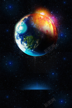 422422世界地球日节日海报高清图片