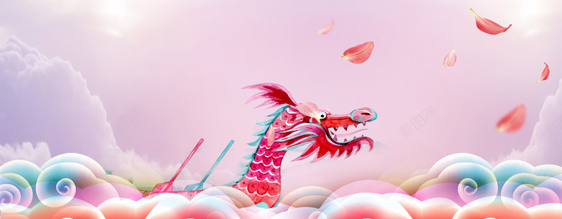 龙头节中国风Banner海报背景jpg设计背景_88icon https://88icon.com 龙头 龙抬头 龙抬头理发 中国风背景 古典 中国风海报 简约大气 红色 粉色 渐变色
