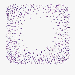 紫色颗粒矢量图素材