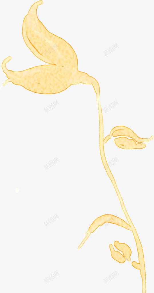创意淡彩花卉png免抠素材_88icon https://88icon.com 创意 图片 花卉