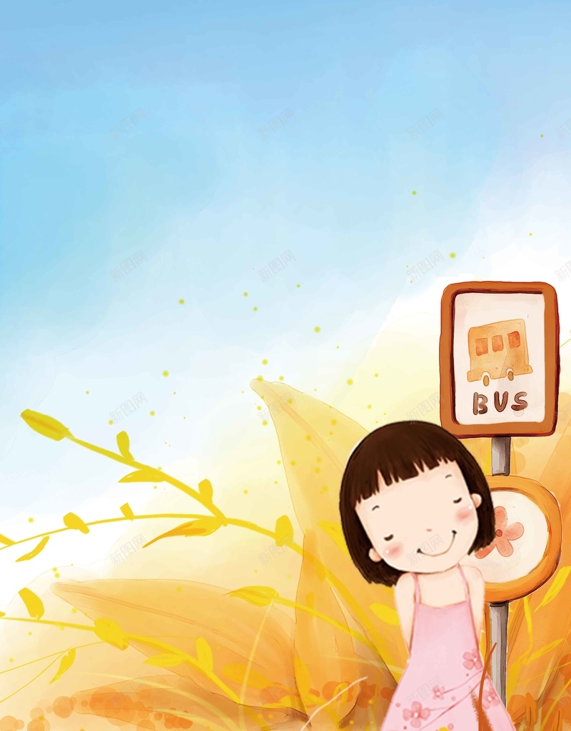 简约可爱手绘卡通小女孩儿童用品促销广告psd设计背景_88icon https://88icon.com 卡通小女孩 儿童用品 可爱人物 手绘插画 简约背景 促销广告 童装促销 商场促销