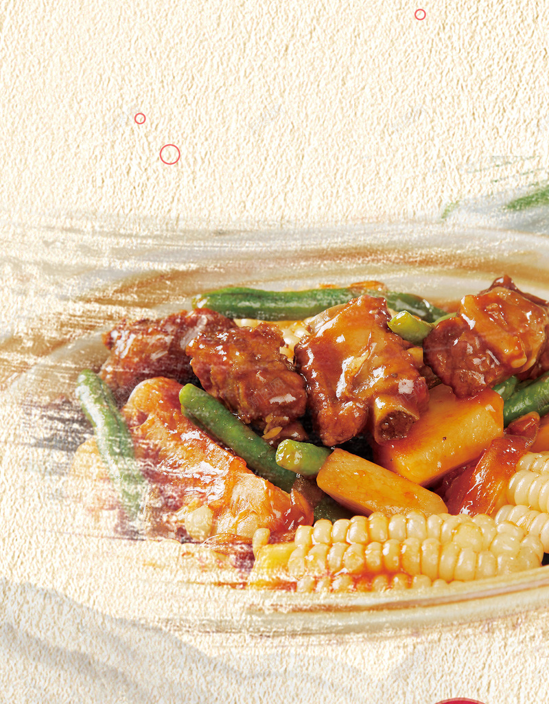 排骨美食海报背景psd设计背景_88icon https://88icon.com 大气 排骨 海报 红色 纹理 美食 背景 诱人