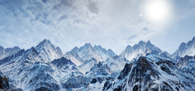 雪山淘宝海报背景jpg设计背景_88icon https://88icon.com 大雪 雪山 冬天 雪景 海报背景 开心