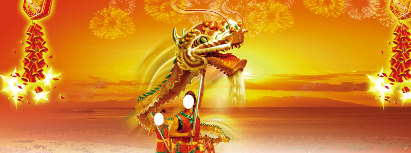 新年喜庆鞭炮背景bannerjpg设计背景_88icon https://88icon.com 新年 喜庆 鞭炮 背景 banner 狮子头 中国风 海报banner