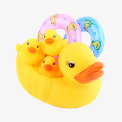 鸭宝宝们儿童宝宝戏水玩具鸭高清图片