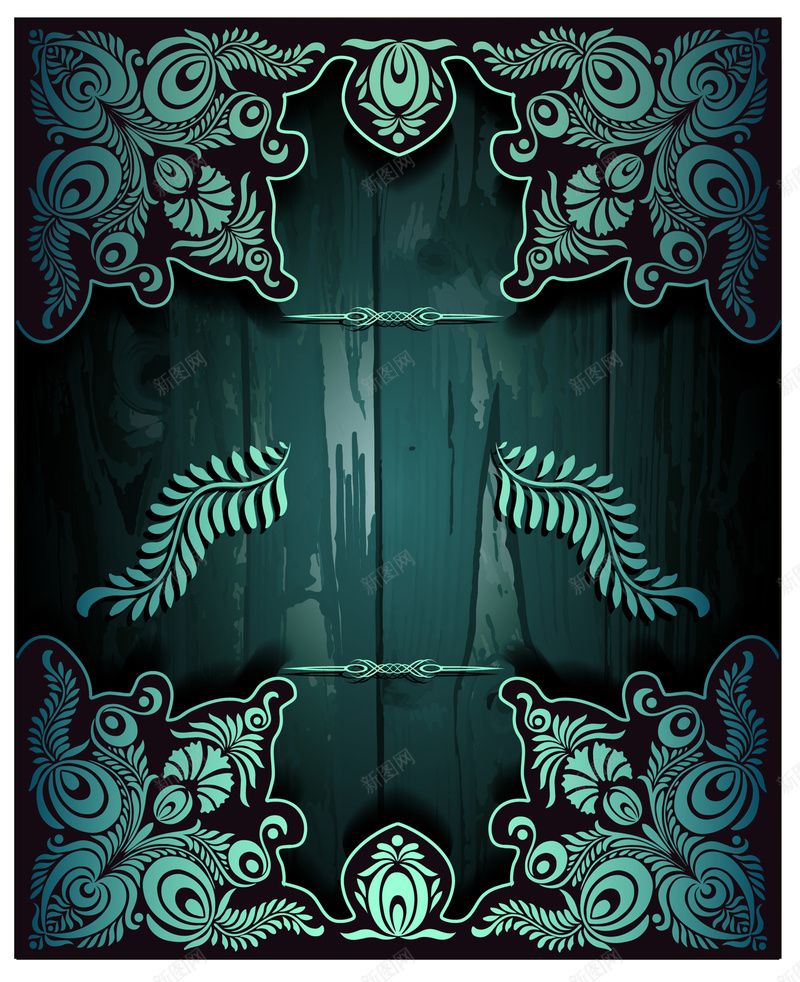 2017新年欧式花纹蓝色背景素材eps设计背景_88icon https://88icon.com 2017年海报背景 动感 新年贺卡 时尚 木板 木纹 木花纹 欧式花纹 海报 潮流 绚丽 节日素材 节日贺卡 装饰