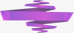紫色旋转楼梯样式宣传海报素材