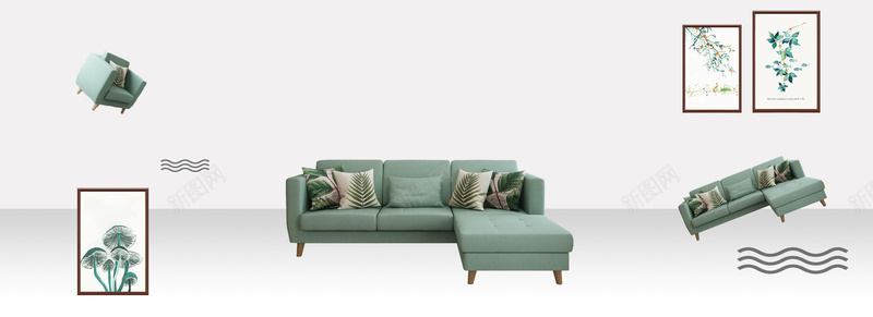 现代文艺家装节灰色bannerpsd设计背景_88icon https://88icon.com 家装节 家装海报 装修建材 装修节 几何 房屋装修 素材 广告 设计 背景 温馨家居