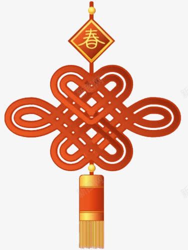 春节中国结png免抠素材_88icon https://88icon.com 中国结 中国风 习俗 传统 喜庆 节日