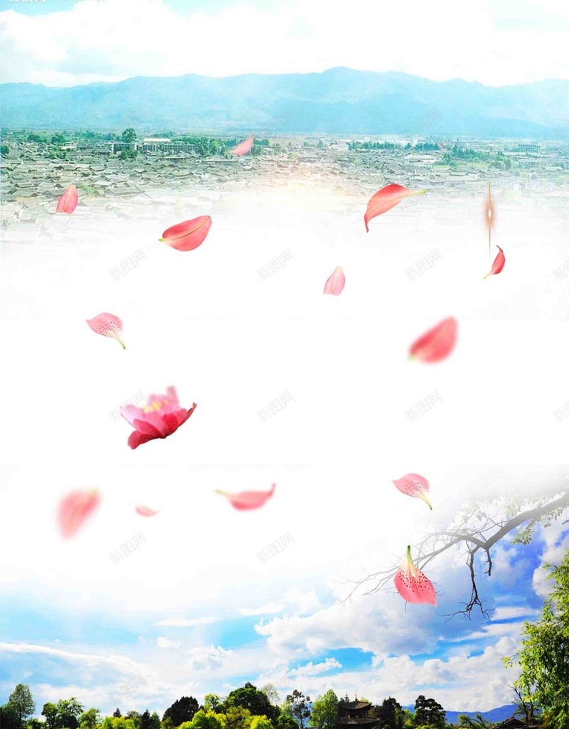 云南旅游海报背景模板psd设计背景_88icon https://88icon.com 背景素材 旅行社 云南 旅游 海报 活动 宣传 展板