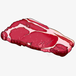 做红烧肉的猪肥肉素材