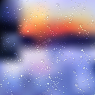 彩色水滴背景背景