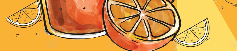 鲜榨橙汁夏日促销冷饮海报背景模板psd设计背景_88icon https://88icon.com 夏日促销 背景模板 鲜榨橙汁 冷饮 海报 手绘 夏日特饮 饮品店 活动 宣传