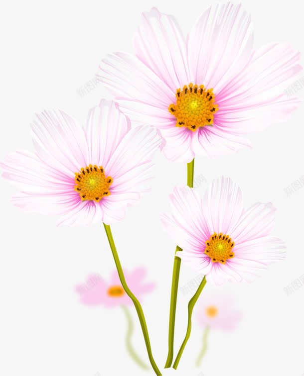紫色清新花朵装饰图案png免抠素材_88icon https://88icon.com 免抠PNG 去想 紫色 花朵 装饰图案