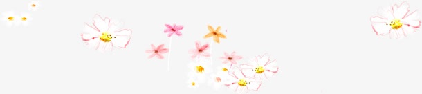 手绘粉色唯美花朵装饰png免抠素材_88icon https://88icon.com 粉色 花朵 装饰