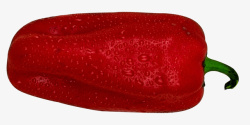 成熟的红色青椒素材
