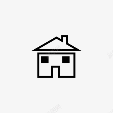 简约房子房子主页小房子图标图标
