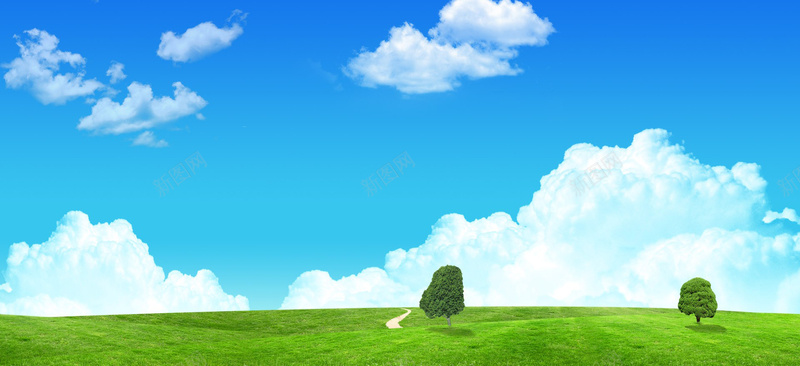 风景蓝天白云绿草背景jpg设计背景_88icon https://88icon.com 风景 蓝天 白云 绿草 摄影