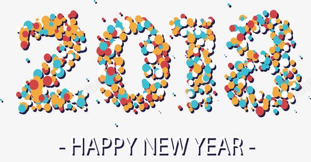 彩色波点2018艺术字png免抠素材_88icon https://88icon.com 2018 2018艺术字 彩色2018 波点2018 矢量png 艺术字