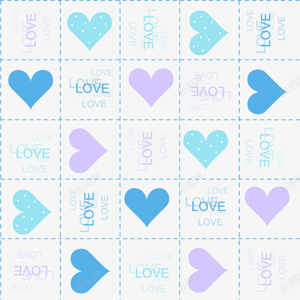 心形背景底纹矢量图ai免抠素材_88icon https://88icon.com 底纹素材 矢量底纹 素材 素材背景 背景底纹 矢量图