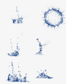 水滴飞溅1素材