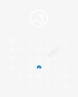 点位实用30款图标图标高清图片