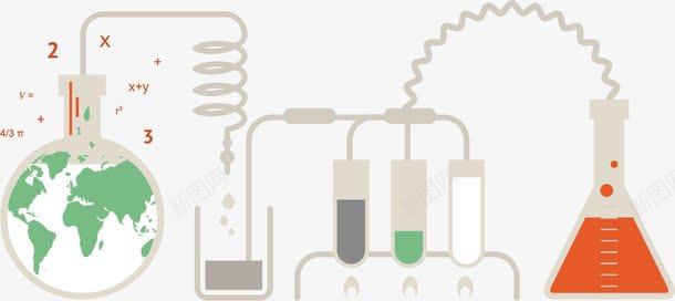 化学药品矢量图eps免抠素材_88icon https://88icon.com 化学 医疗医药 试瓶 试管 矢量图