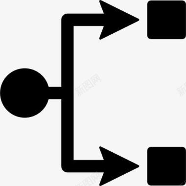 科技形状网络图标图标