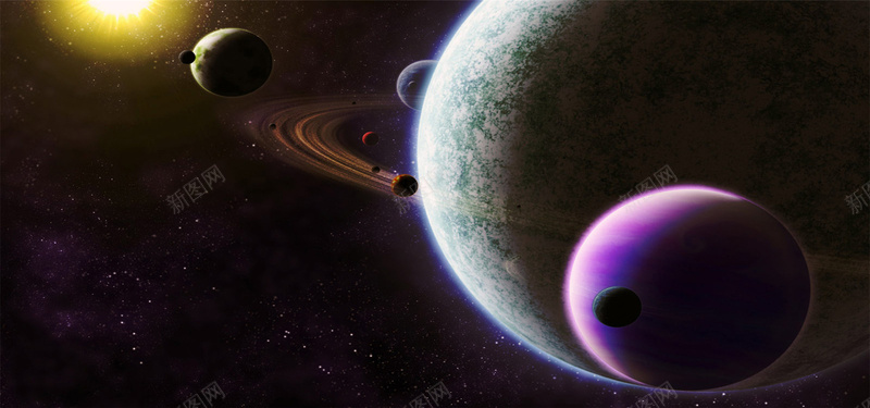 宇宙中的星球背景jpg设计背景_88icon https://88icon.com 宇宙 摄影 星球 星系 海报banner 科幻 科幻全景 自然 风景