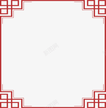 复古中国风木框中国风边框边框复古边框图标图标