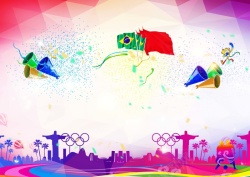 激情奥运奥运会激情狂欢背景高清图片