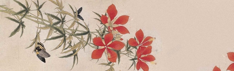 淘宝中国风唯美简约秋季女装bannerpsd设计背景_88icon https://88icon.com 唯美 简约 秋季 女装 banner 淘宝 服饰 秋天 活动 花朵 中国风