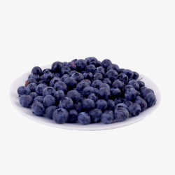 蓝莓好吃的蓝莓一盘蓝莓素材