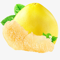 黄肉柚子黄心蜜柚黄金柚高清图片