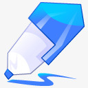 蓝色的编辑笔写cubistlnxpng免抠素材_88icon https://88icon.com blue edit pen write 写 笔 编辑 蓝色的