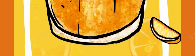 冷饮店甜橙冰沙手绘海报背景模板psd设计背景_88icon https://88icon.com 冷饮店 宣传 展板 手绘 海报 甜品店 甜橙冰沙 背景模板