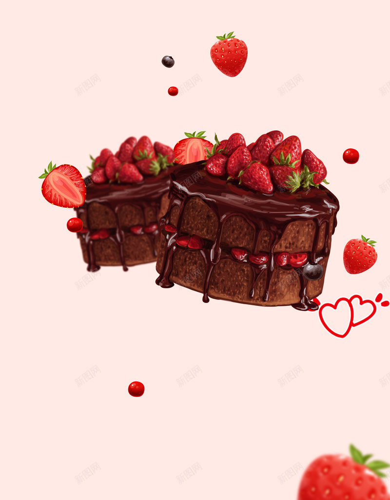 巧克力蛋糕美食海报psd设计背景_88icon https://88icon.com 巧克力海报 巧克力 海报 美食 蛋糕 蛋糕美食 海报设计 草莓 展板