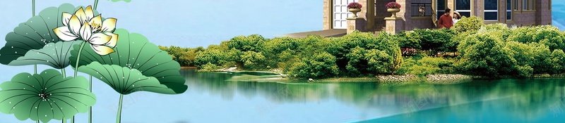 花园洋房美景地产psd设计背景_88icon https://88icon.com 150PPI PSD源文件 分层文件 地产 地产开盘 地产美景 平面设计 房地产 欧式洋房 花园洋房 高端大气 高端大盘