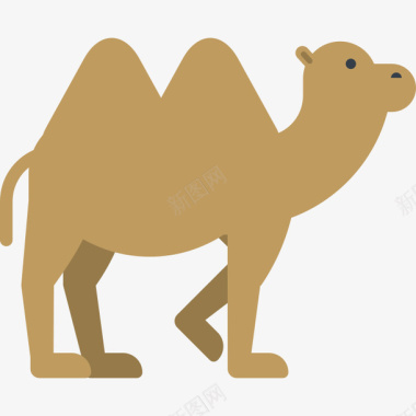 骆驼卡通图标图标