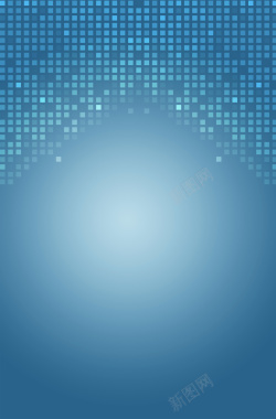 晶状体蓝色渐变科技科幻背景高清图片