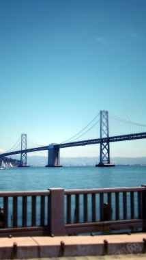 铁桥大海H5背景背景