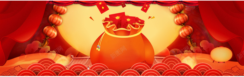 红包吉祥纹样图案扑面而来psd设计背景_88icon https://88icon.com 红包 红色 狂欢 吉祥 纹浪 喜庆 巨献 佳节 祝福 背景 幸福